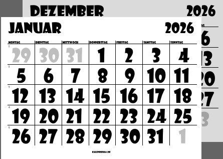 Direktlink zu Kalenderdownload